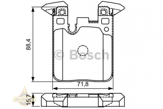 Bosch Колодки тормозные дисковые BOSCH 0 986 495 335 - Картинка 1