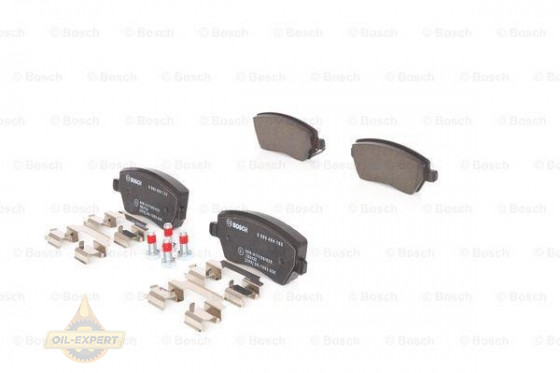 Bosch Колодки тормозные дисковые BOSCH 0 986 494 160 - Картинка 1