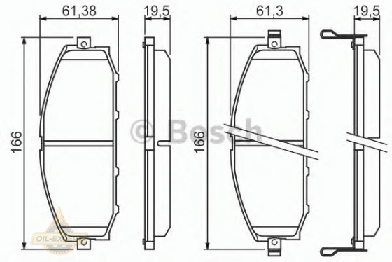 Bosch Колодки тормозные дисковые BOSCH 0 986 494 150 - Картинка 2