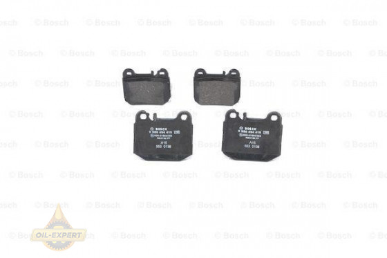 Bosch Колодки дискові гальмові BOSCH 0 986 494 410 - Заображення 3