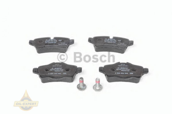 Bosch Колодки тормозные дисковые BOSCH 0 986 494 242 - Картинка 4