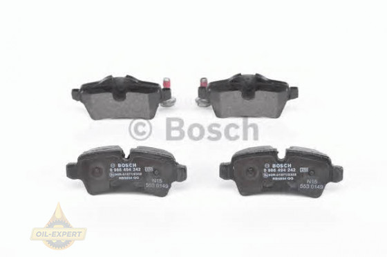 Bosch Колодки тормозные дисковые BOSCH 0 986 494 242 - Картинка 7
