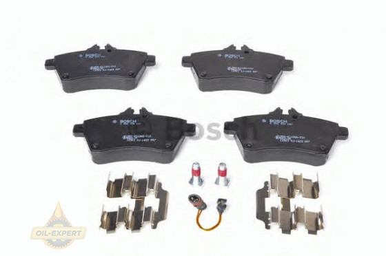 Bosch Колодки тормозные дисковые BOSCH 0 986 494 087 - Картинка 2