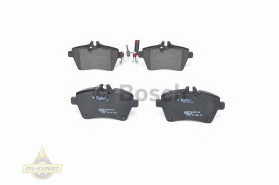 Bosch Колодки тормозные дисковые BOSCH 0 986 494 087 - Картинка 5