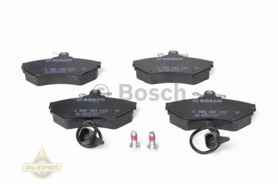 Bosch Колодки дискові гальмові BOSCH 0 986 494 042 - Заображення 2