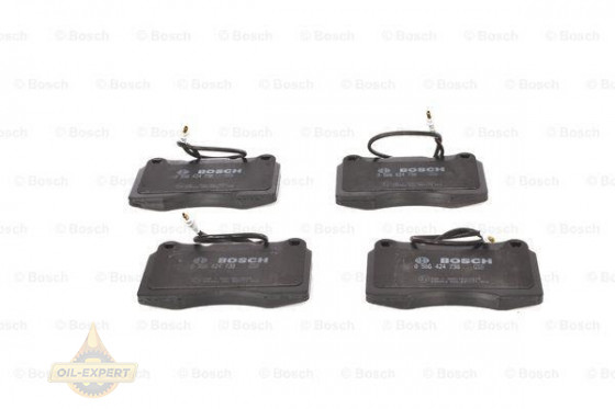 Bosch Колодки тормозные дисковые BOSCH 0 986 424 738 - Картинка 2