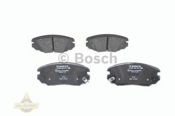 Bosch Колодки тормозные дисковые BOSCH 0 986 494 279 - Картинка 2