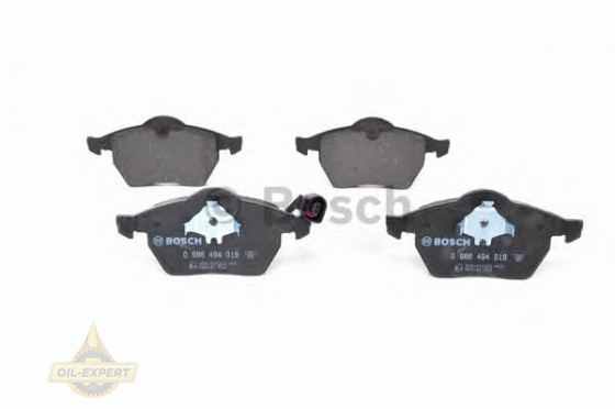Bosch Колодки дискові гальмові BOSCH 0 986 494 018 - Заображення 2