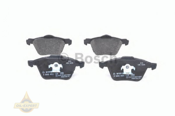 Bosch Колодки тормозные дисковые BOSCH 0 986 494 158 - Картинка 4