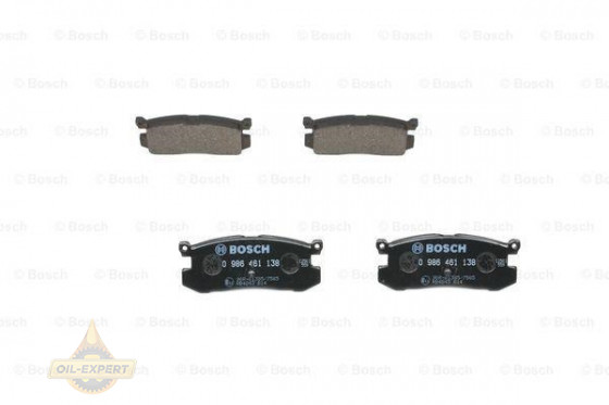 Bosch Колодки тормозные дисковые BOSCH 0 986 461 138 - Картинка 6