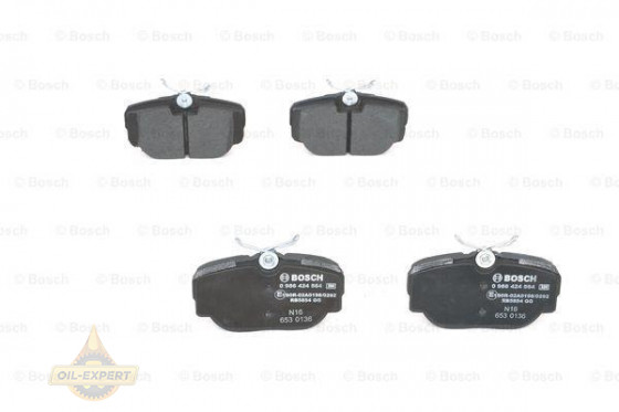 Bosch Колодки тормозные дисковые BOSCH 0 986 424 564 - Картинка 6