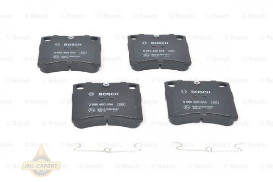 Bosch Колодки дискові гальмові BOSCH 0 986 460 954 - Заображення 7
