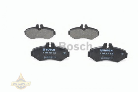 Bosch Колодки дискові гальмові BOSCH 0 986 424 516 - Заображення 4