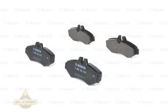 Bosch Колодки дискові гальмові BOSCH 0 986 424 516 - Заображення 1
