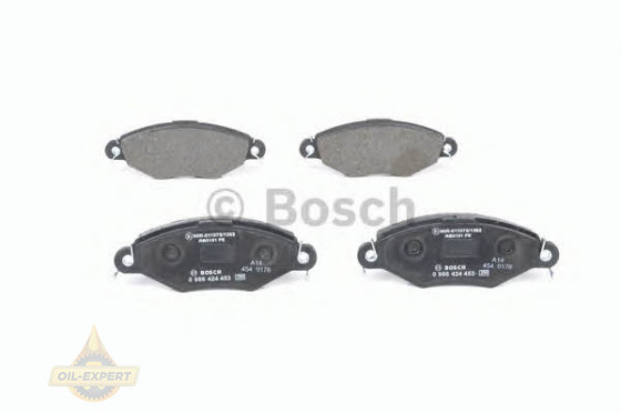Bosch Колодки тормозные дисковые BOSCH 0 986 424 453 - Картинка 2