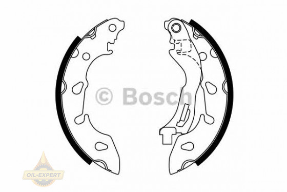 Bosch Колодки тормозные барабанные BOSCH 0 986 487 772 - Картинка 2