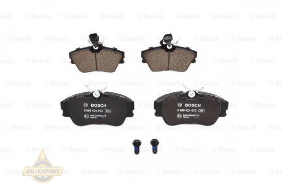 Bosch Колодки тормозные дисковые BOSCH 0 986 424 672 - Картинка 2