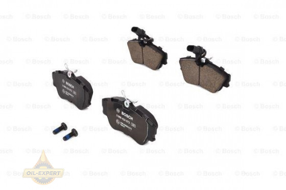 Bosch Колодки тормозные дисковые BOSCH 0 986 424 672 - Картинка 1