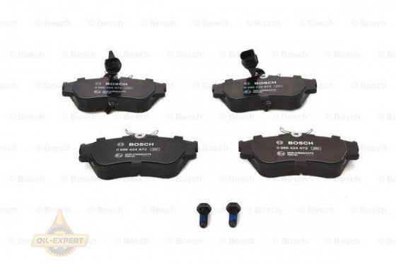 Bosch Колодки тормозные дисковые BOSCH 0 986 424 672 - Картинка 7