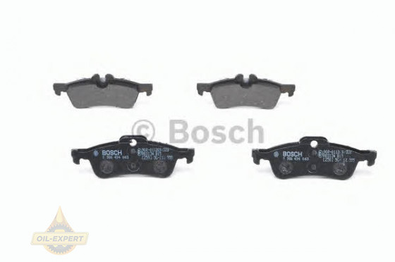 Bosch Колодки тормозные дисковые BOSCH 0 986 494 063 - Картинка 5