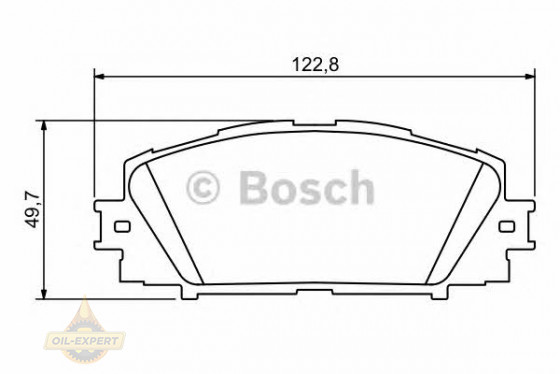 Bosch Колодки тормозные дисковые BOSCH 0 986 494 198 - Картинка 2