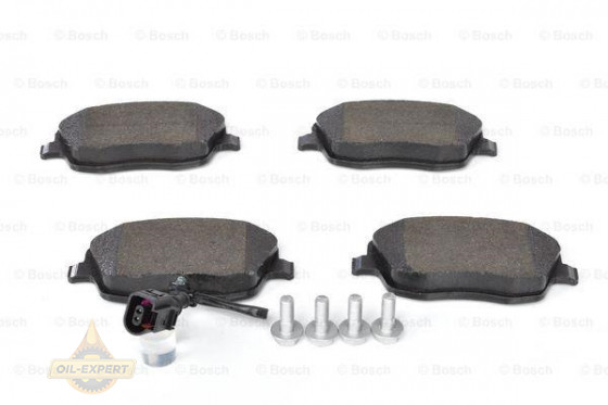 Bosch Колодки дискові гальмові BOSCH 0 986 494 105 - Заображення 3