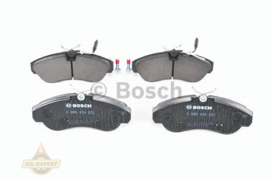 Bosch Колодки тормозные дисковые BOSCH 0 986 424 031 - Картинка 4