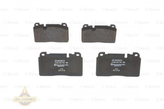 Bosch Колодки тормозные дисковые BOSCH 0 986 494 702 - Картинка 3