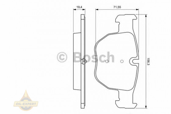 Bosch Колодки тормозные дисковые BOSCH 0 986 424 687 - Картинка 2