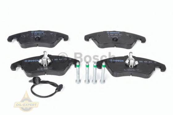 Bosch Колодки тормозные дисковые BOSCH 0 986 494 201 - Картинка 7