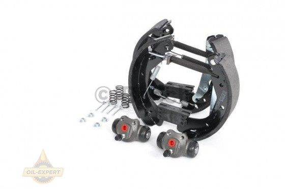 Bosch Колодки гальмівні барабанні BOSCH 0 204 114 582 - Заображення 1