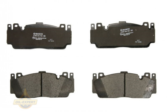 Bosch Колодки тормозные дисковые BOSCH 0 986 494 762 - Картинка 1