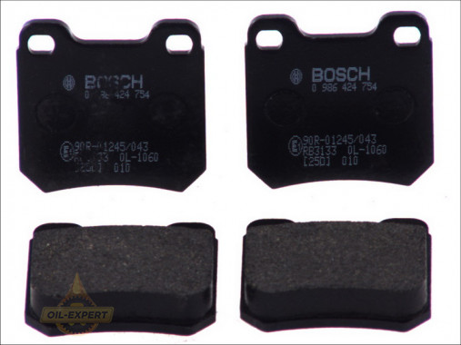 Bosch Колодки тормозные дисковые BOSCH 0 986 424 754 - Картинка 1