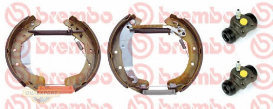 Brembo Колодки тормозные барабанные BREMBO K 59 037 - Картинка 1