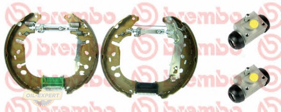 Brembo Колодки тормозные барабанные BREMBO K 59 047 - Картинка 1