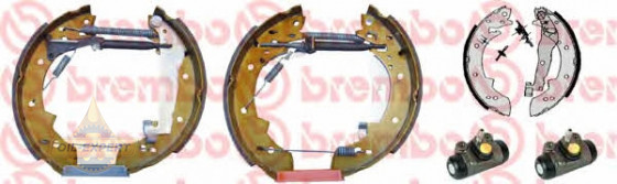 Brembo Колодки тормозные барабанные BREMBO K 79 003 - Картинка 1