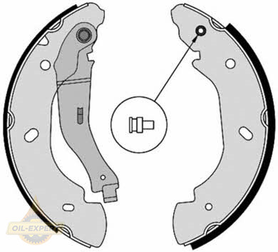 Brembo Колодки тормозные барабанные BREMBO S 24 538 - Картинка 1