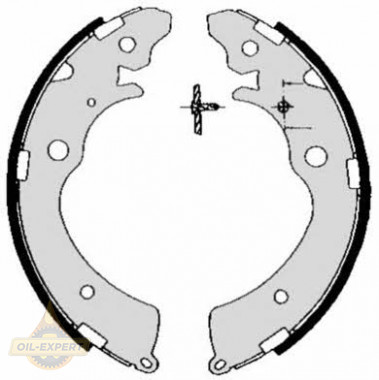 Brembo Колодки тормозные барабанные BREMBO S 28 507 - Картинка 1