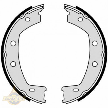 Brembo Колодки тормозные барабанные BREMBO S 44 508 - Картинка 1