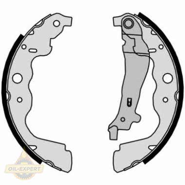 Brembo Колодки тормозные барабанные BREMBO S 68 546 - Картинка 1