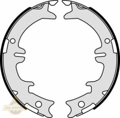 Brembo Колодки тормозные барабанные BREMBO S 83 542 - Картинка 1