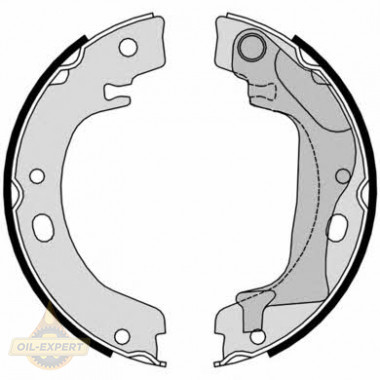 Brembo Колодки гальмівні барабанні BREMBO S 83 560 - Заображення 1