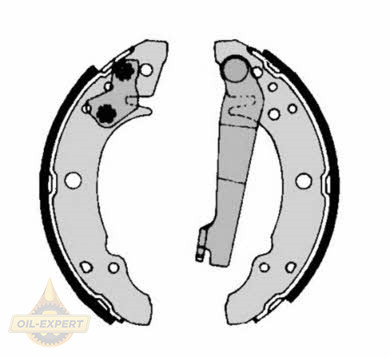 Brembo Колодки гальмівні барабанні BREMBO S 85 507 - Заображення 1
