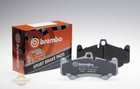 Brembo Колодки тормозные дисковые BREMBO 07.B314.53 - Картинка 2
