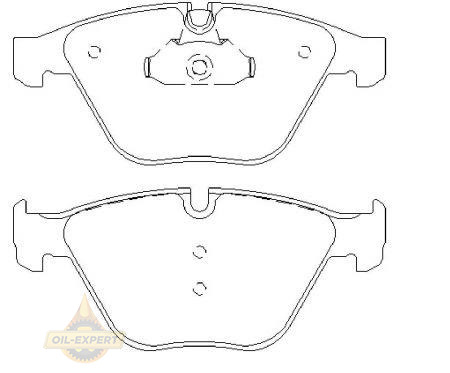 Brembo Колодки дискові гальмівні BREMBO P 06 054 - Заображення 1