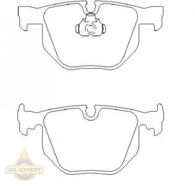 Brembo Колодки гальмівні дискові BREMBO P 06056 - Заображення 1