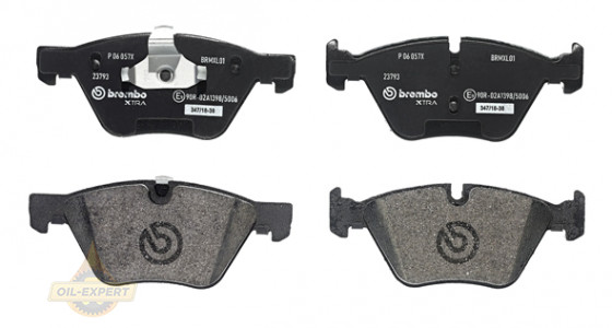 Brembo Колодки дискові гальмівні BREMBO P 06 057X - Заображення 2