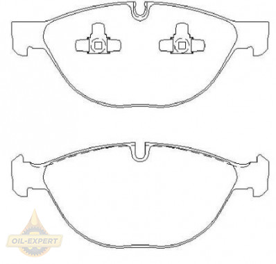 Brembo Колодки тормозные дисковые BREMBO P 06 058 - Картинка 1