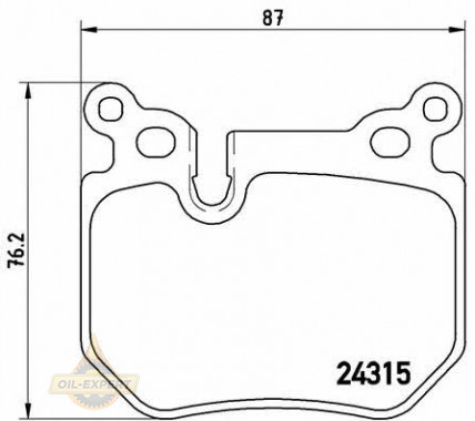 Brembo Колодки тормозные дисковые BREMBO P 06 059 - Картинка 2