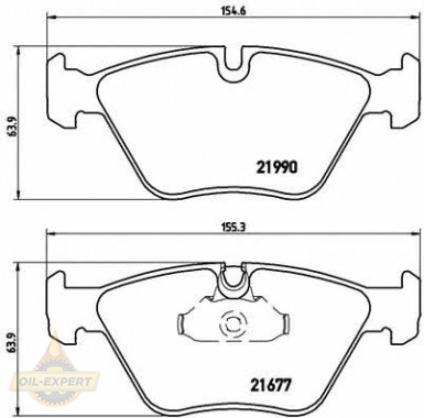 Brembo Колодки дискові гальмівні BREMBO P 06 065 - Заображення 2
